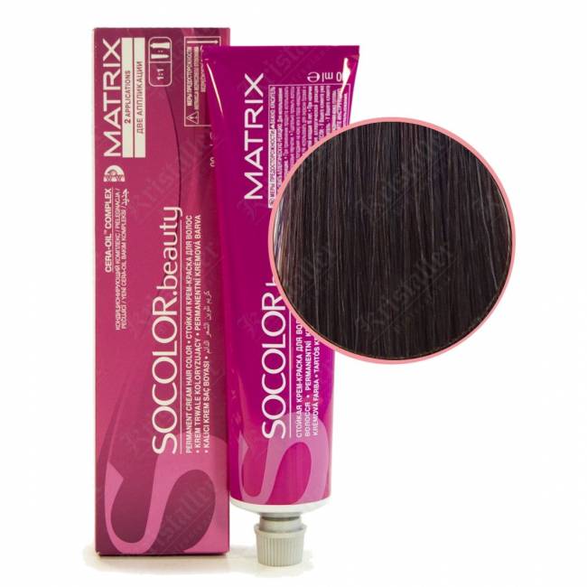 Крем-краска для волос Matrix SOCOLOR beauty 5BV Крем-краска для волос Matrix SOCOLOR beauty 5BV
