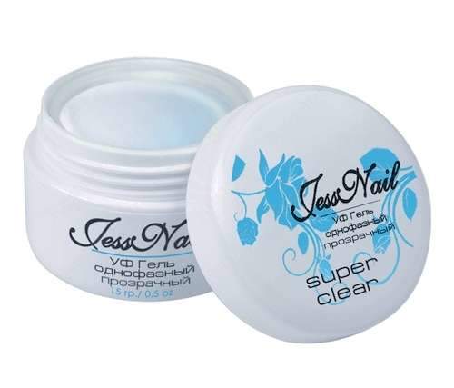 Гель однофазный Jess nail, super clear, 15ml Гель однофазный Jess nail, super clear, 15ml