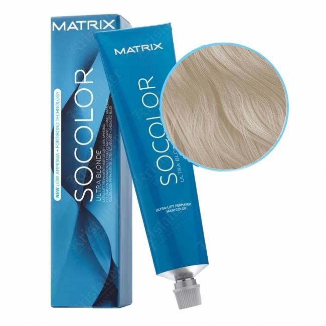 Крем-краска для волос Matrix SOCOLOR beauty Ultra.BLONDE UL-NV+ Крем-краска для волос Matrix SOCOLOR beauty Ultra.BLONDE UL-NV+