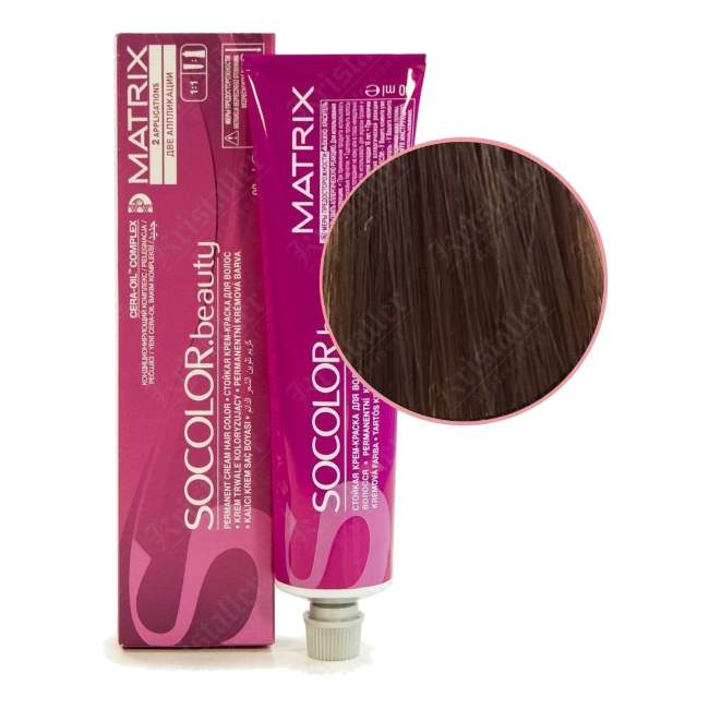 Крем-краска для волос Matrix SOCOLOR beauty 8MA