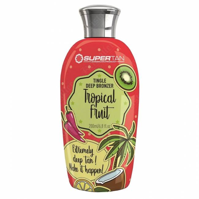 Крем для загара тропические фрукты с тингл-эффектом Tropical Fruits
