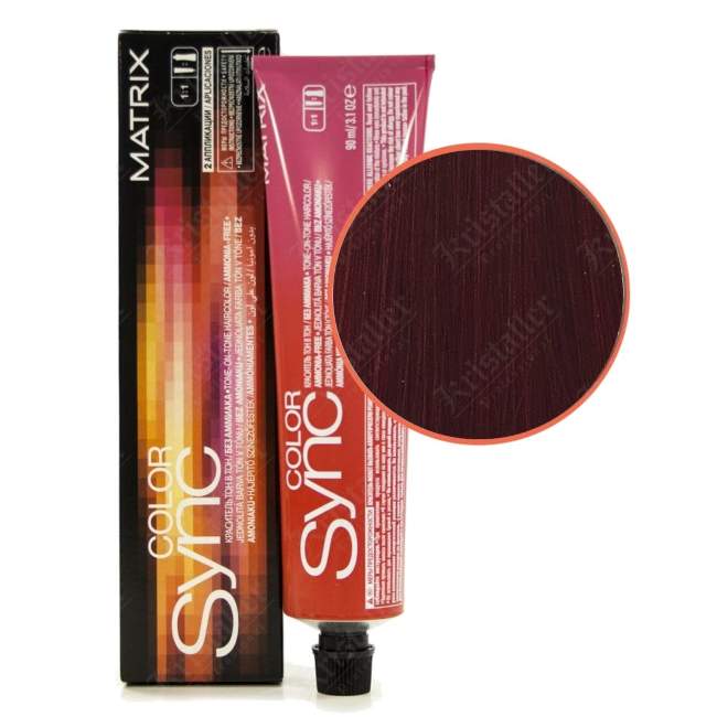 Краска для волос без аммиака Color Sync 4RV+ Краска для волос без аммиака Color Sync 4RV+