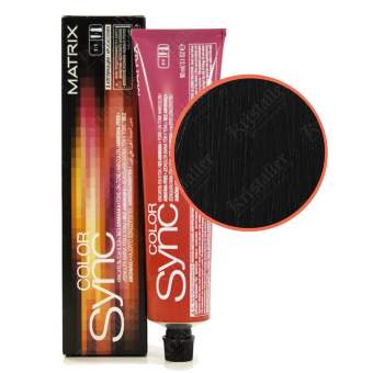 Краска для волос без аммиака Color Sync 1A Краска для волос без аммиака Color Sync 1A