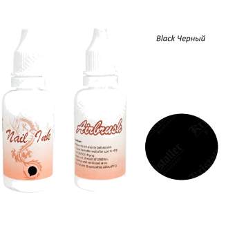 Краска для аэрографии Black Краска для аэрографии Black