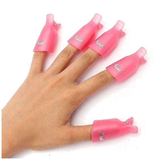 Зажим-прищепка для снятия искусственных покрытий Зажим-прищепка для снятия искусственных покрытий